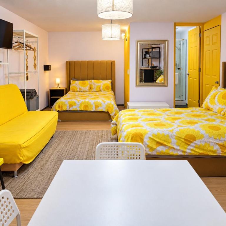 Suite Amarilla Amplia, Iluminada Hasta 7 viajeros - Maison de Vacances - 3