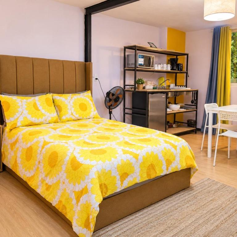 Suite Amarilla Amplia, Iluminada Hasta 7 viajeros - Maison de Vacances - 4