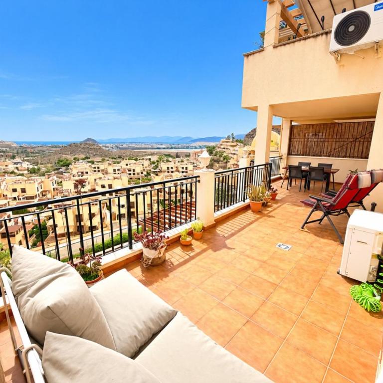 La Terraza Águilas views parking and elevator - Apartment - 6
