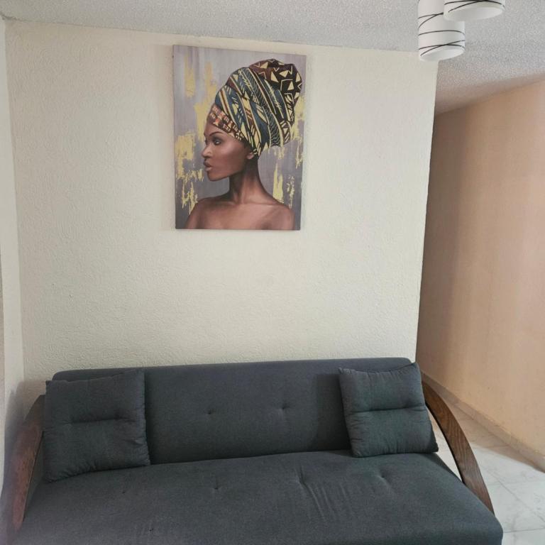 El depa de Natalia a min de aeropuerto y estadio GNP - Apartment mit 2 Schlafzimmern - 22