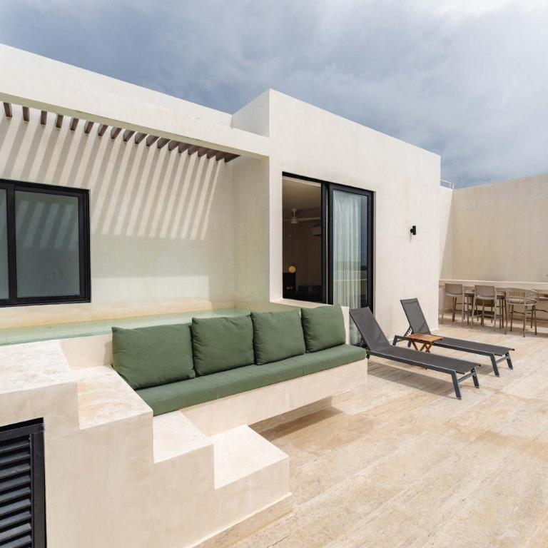 Elegant 3BR Penthouse with Private Rooftop Pool - Apartamento - 38
