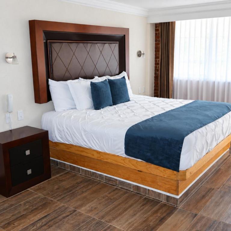 Hotel Tierras Blancas - Habitación con cama extragrande. - 7