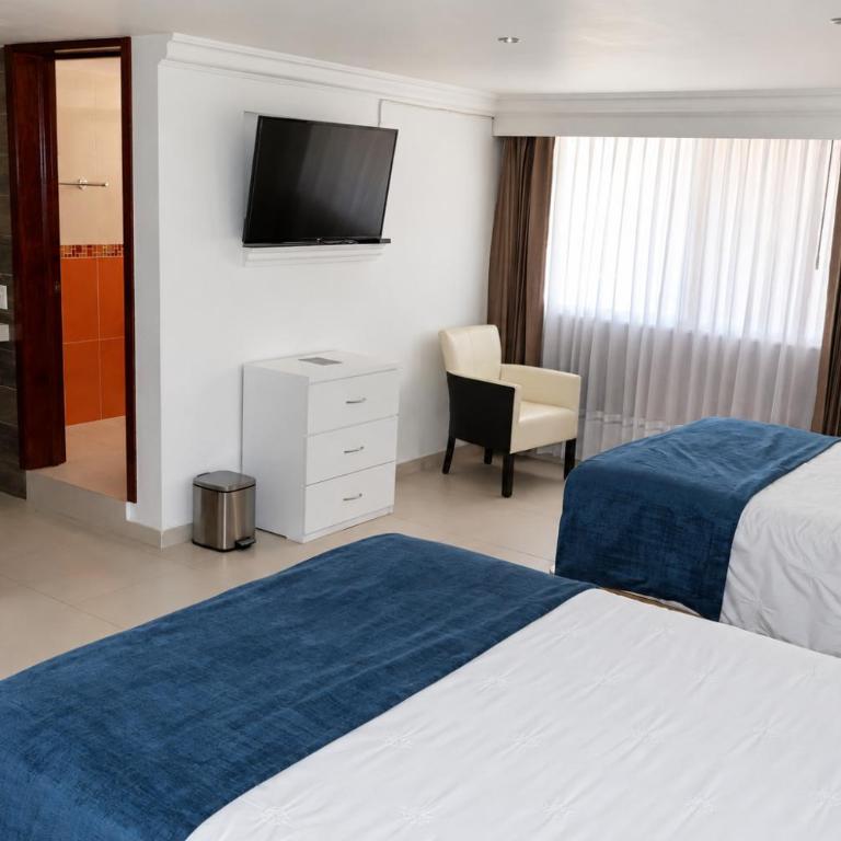 Hotel Tierras Blancas - Habitación Doble - 2 camas dobles - 5