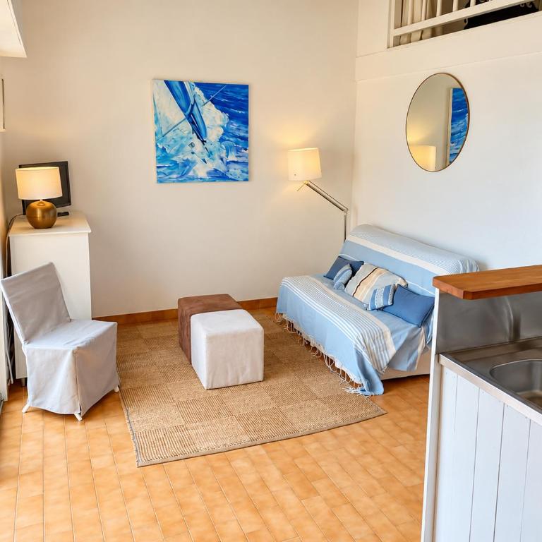 Les Terrasses de la Plage 268 , T2 climatisé, vue mer, parking, terrasse - Apartment mit 1 Schlafzimmer - 35