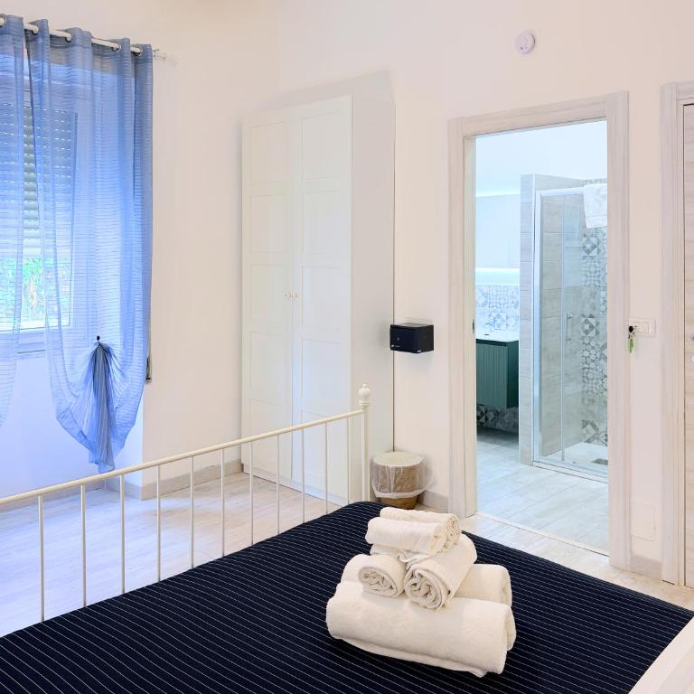 B&B Sapore di Mare Serapo - Camera Matrimoniale con Bagno Privato - 13
