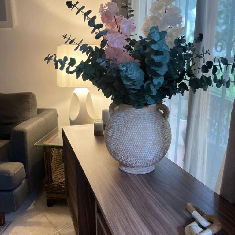 Caribbean Family Escape 2BR Close 5th av and Beach Rooftop hotel - Apartamento de 2 dormitorios con balcón - 14