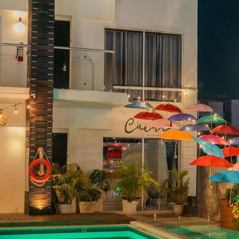 Caribbean Family Escape 2BR Close 5th av and Beach Rooftop hotel - Apartamento de 2 dormitorios con balcón - 34