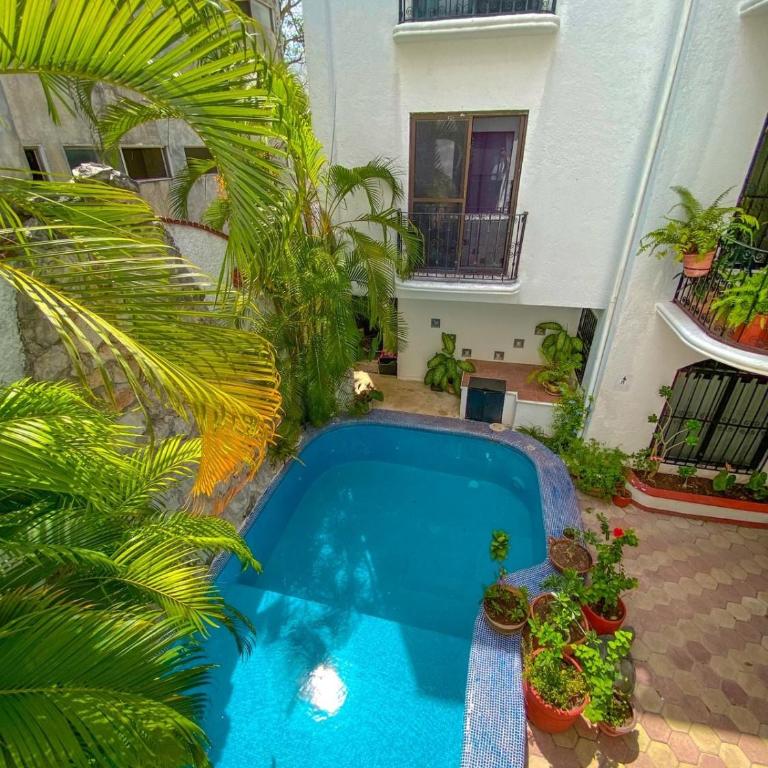 Caribbean Family Escape 2BR Close 5th av and Beach Rooftop hotel - Apartamento de 2 dormitorios con balcón - 26