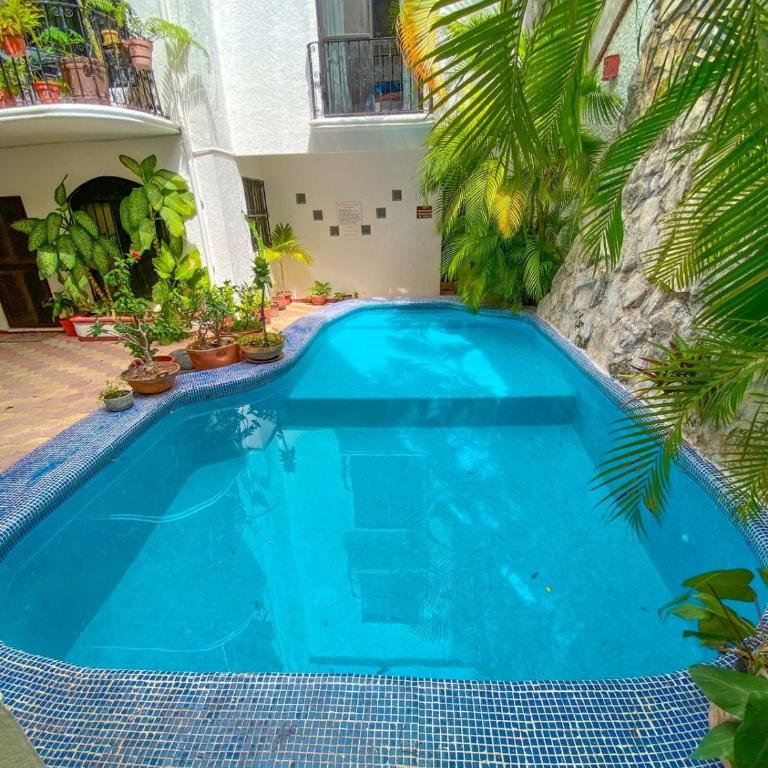 Caribbean Family Escape 2BR Close 5th av and Beach Rooftop hotel - Apartamento de 2 dormitorios con balcón - 32