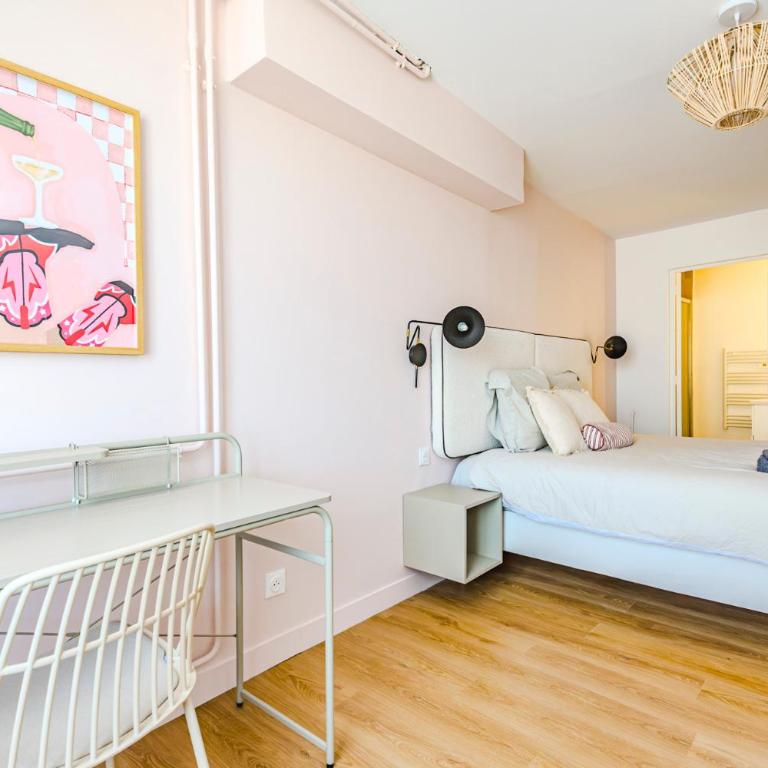 Le Bonbon - 8 couchages - Cœur de Reims - Three-Bedroom Premium Apartment - 13