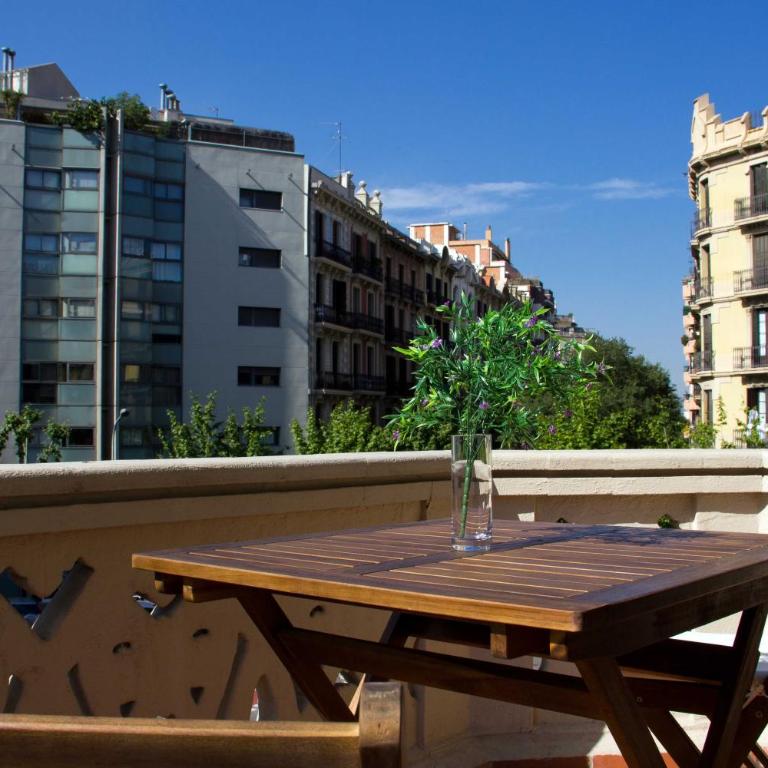Hostalin Barcelona Diputacion - Habitación Doble con terraza - 3