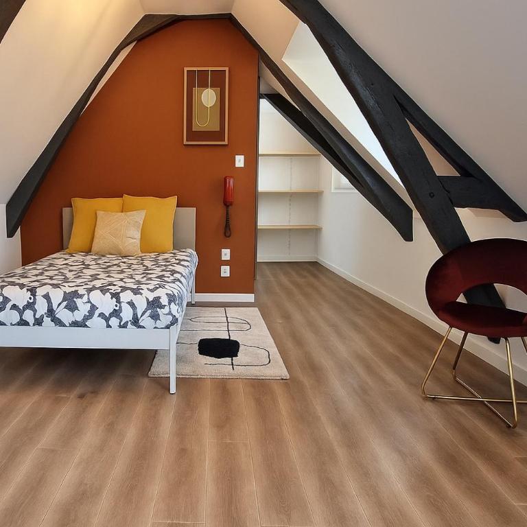 Jean Jaurès Maison Familiale 5 chambres 10 pers avec Extérieur - Linge & Ménage Inclus - Maison 5 Chambres - 19