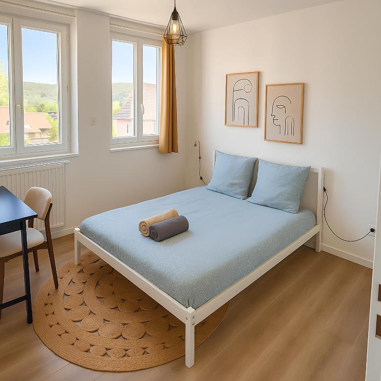 Jean Jaurès Maison Familiale 5 chambres 10 pers avec Extérieur - Linge & Ménage Inclus - Maison 5 Chambres - 6