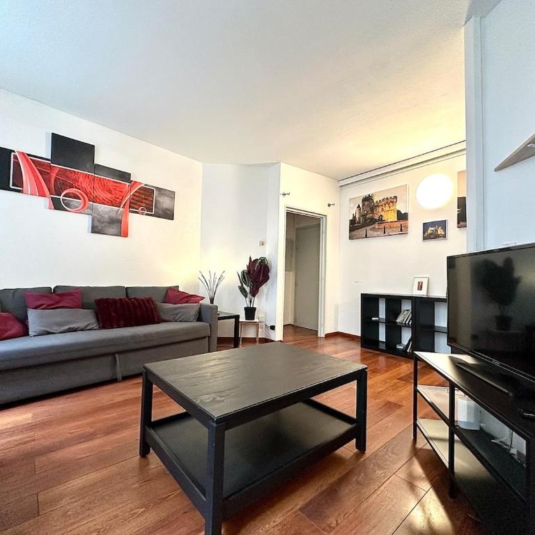 La suite rouge de la cathédrale, hyper centre proche gare - Appartement 1 Chambre - 22