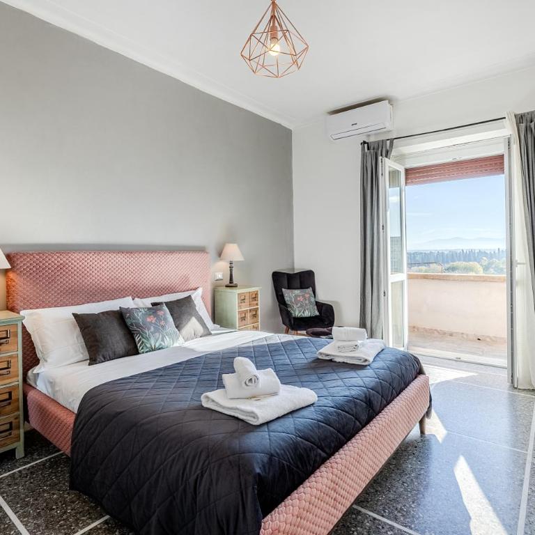 Amor Rome Suites - Dreibettzimmer mit eigenem externen Bad - 5