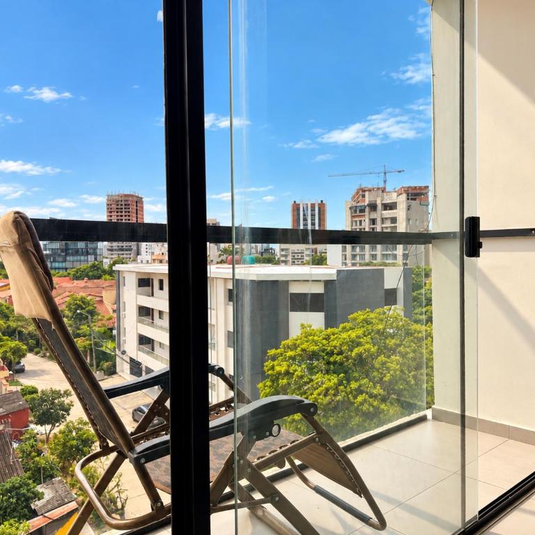 Monoambiente en Equipetrol con balcón y piscina - Apartamento de 1 dormitorio - 12