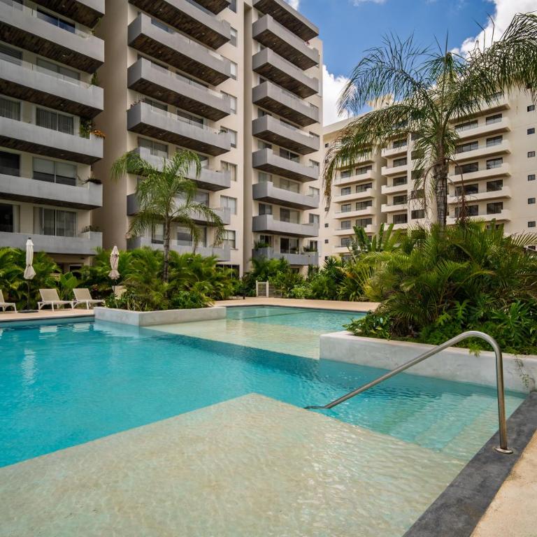 Moderno con diseño de autor en Areka Tower - Two-Bedroom Apartment with Balcony - 31