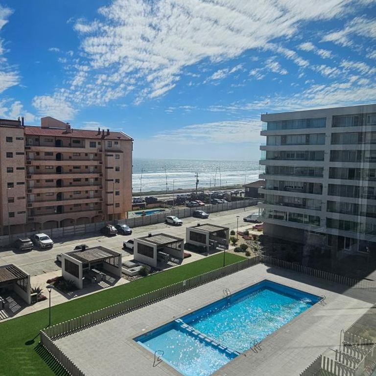 Departamento Comodo y Con Vista al Mar - Three-Bedroom Standard Apartment - 14