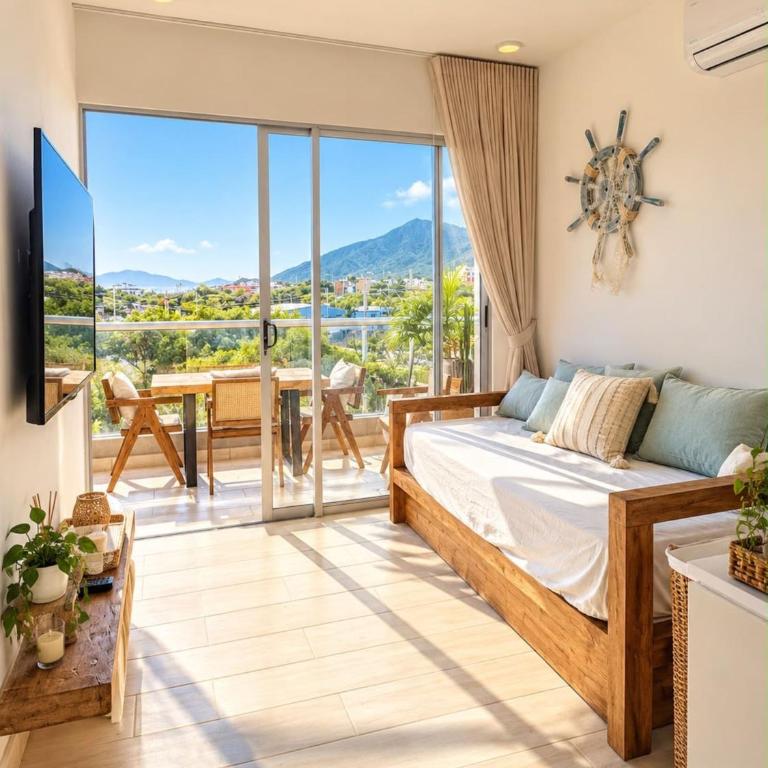 Apartamento Condominio de Lujo, Playa Dormida - One-Bedroom Apartment with Balcony - 1