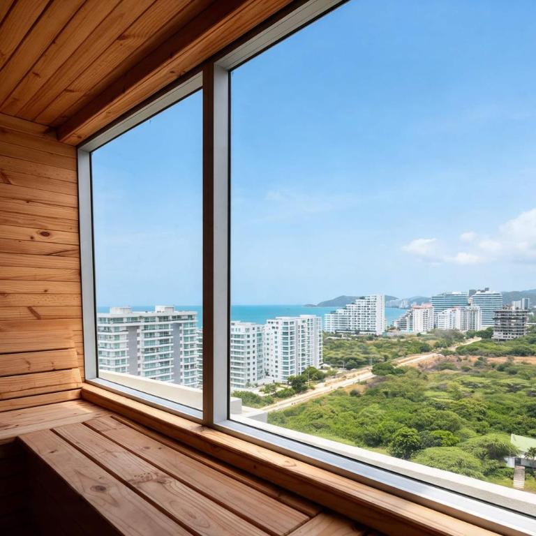 Apartamento Condominio de Lujo, Playa Dormida - One-Bedroom Apartment with Balcony - 5