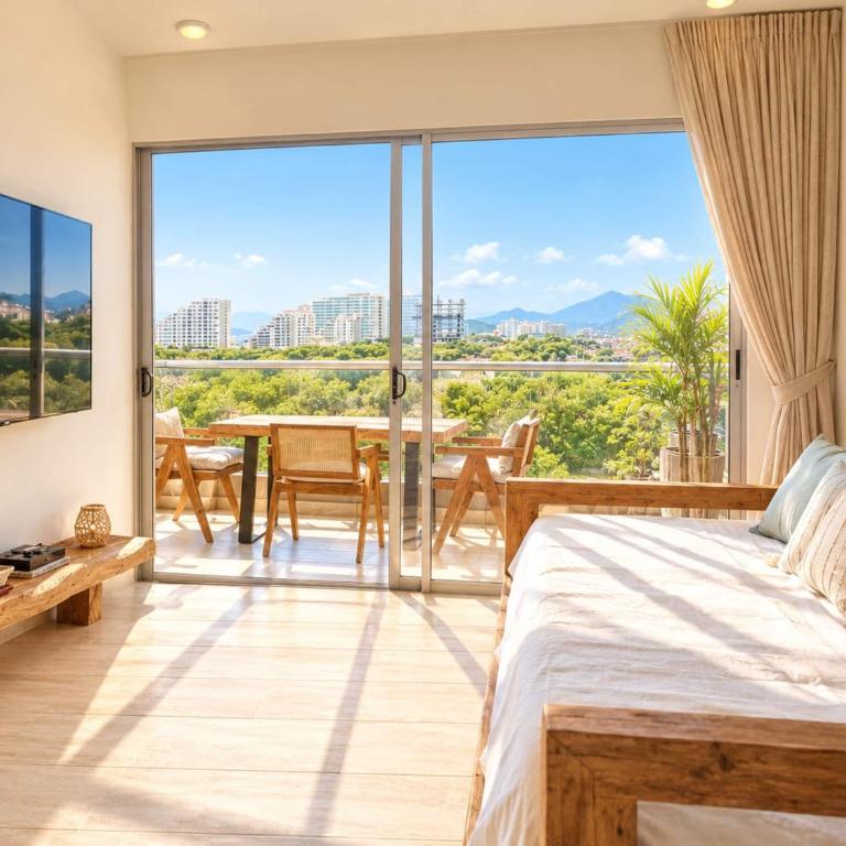 Apartamento Condominio de Lujo, Playa Dormida - One-Bedroom Apartment with Balcony - 19