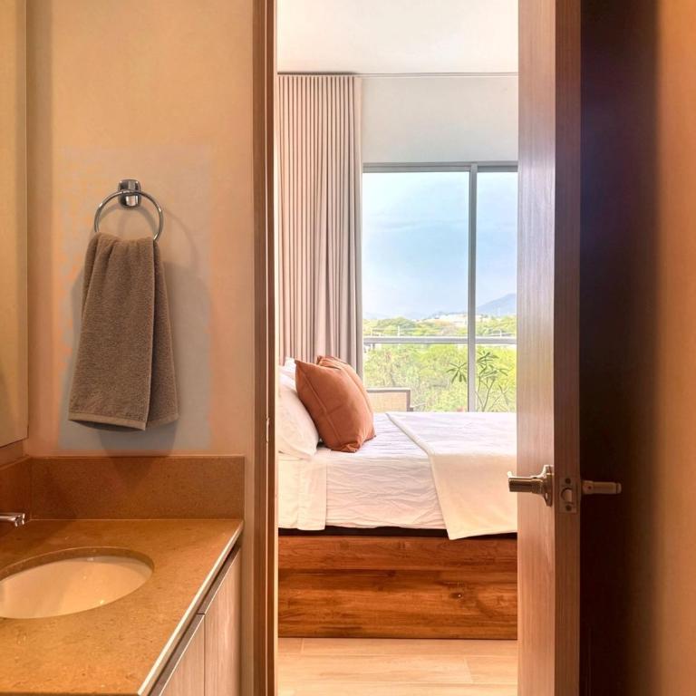 Apartamento Condominio de Lujo, Playa Dormida - One-Bedroom Apartment with Balcony - 18