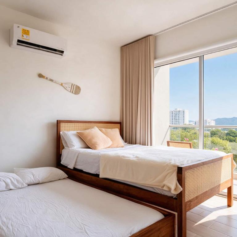 Apartamento Condominio de Lujo, Playa Dormida - One-Bedroom Apartment with Balcony - 20