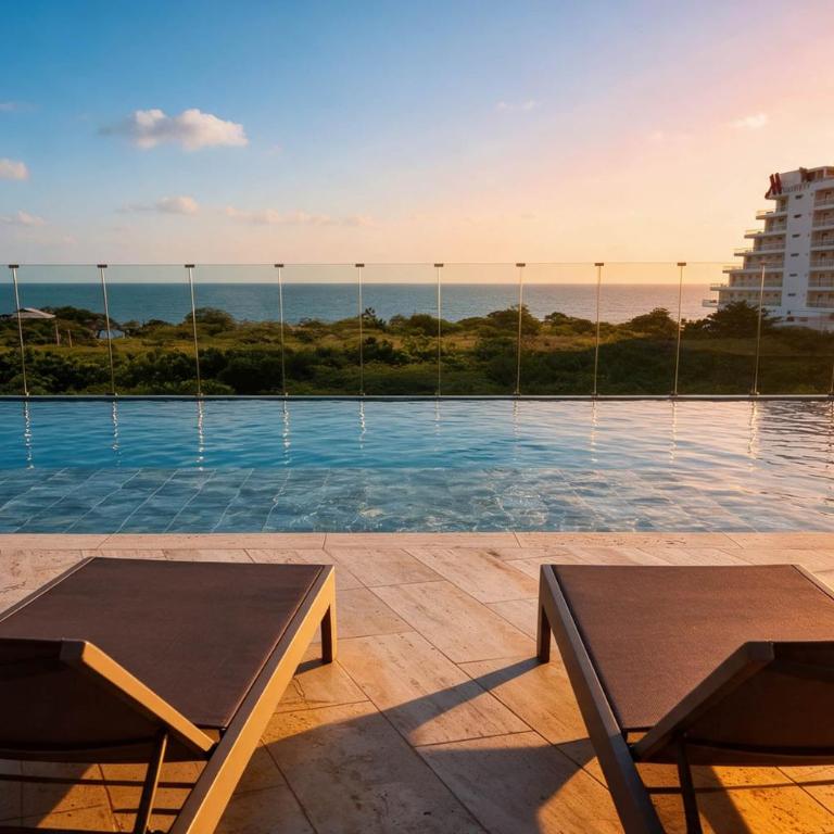 Apartamento Condominio de Lujo, Playa Dormida - One-Bedroom Apartment with Balcony - 21