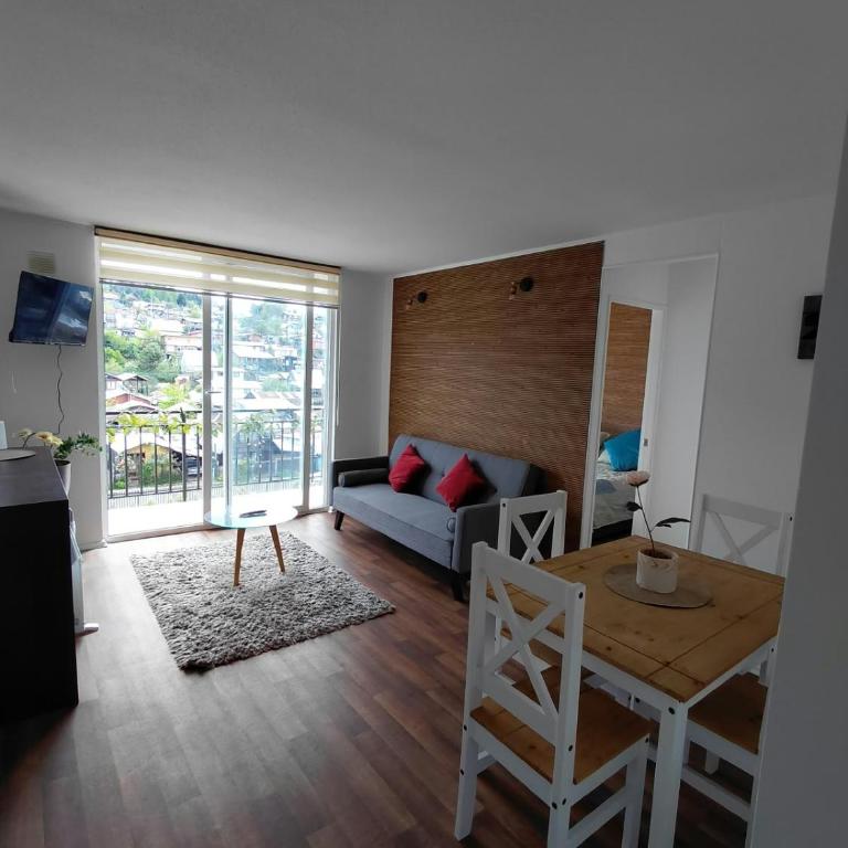 Escapada perfecta en villarrica depto céntrico y cerca a terminal de buses - Three-Bedroom Deluxe Apartment - 5