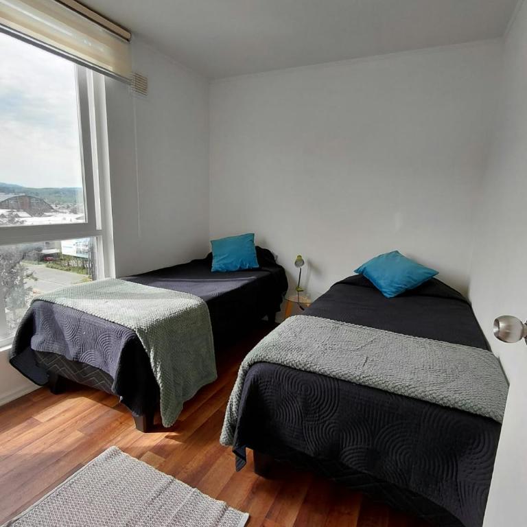 Escapada perfecta en villarrica depto céntrico y cerca a terminal de buses - Three-Bedroom Deluxe Apartment - 9