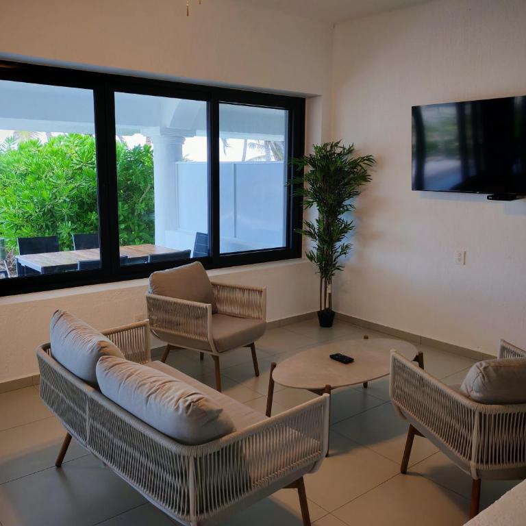 Wonderful Beachfront Villa - best value and private beach! - Villa mit 3 Schlafzimmern - 29