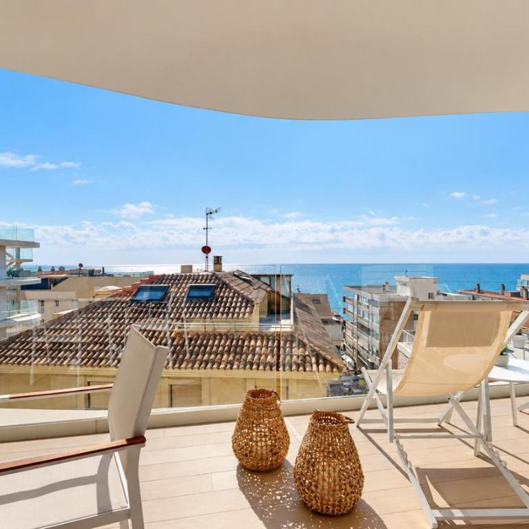 Mara's Apartments Higueron Wave Collection - Luxury Seaviews - Appartement 1 Chambre avec Vue sur la Mer et Balcon - 24