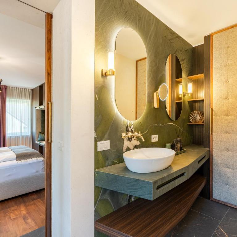 VILLAREJA - Panorama Penthouse Suite mit Blick auf die Dolomiten - Suite mit Bergblick - 17