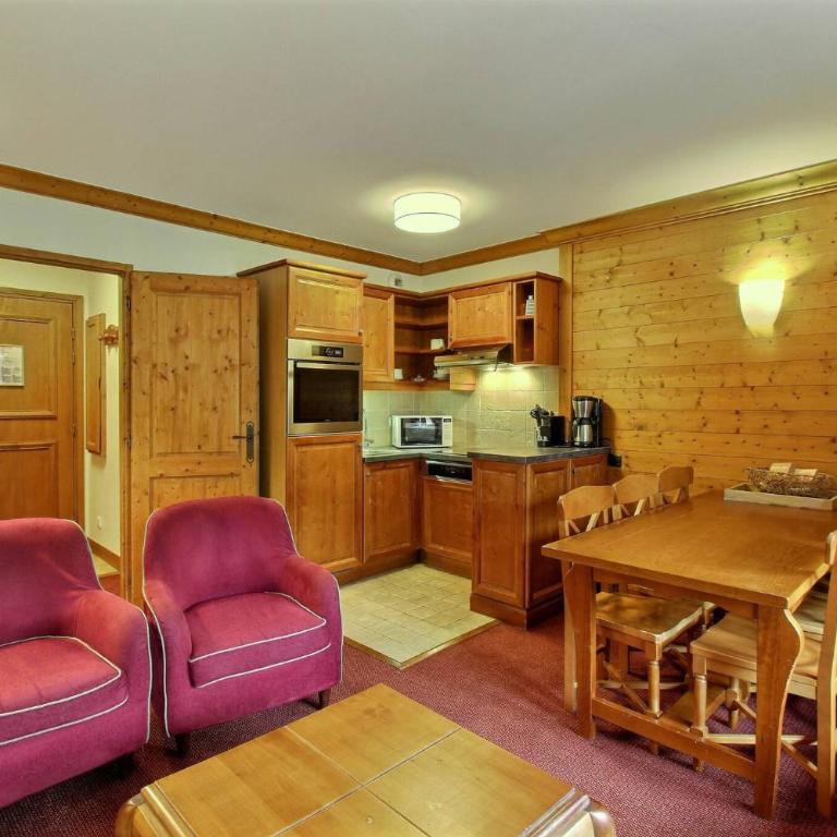 Arc 1950, Appartement 2 chambres Duplex & Cheminée, 6 pers, Vue Montagne, Sauna, Hammam, Jacuzzi, salle de fitness, Piscine intérieure chauffée - Apartment mit 2 Schlafzimmern und Bergblick - 15