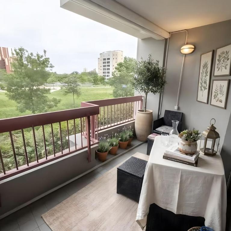 San Siro Bisceglie M1 Garage Gratis - Appartamento Deluxe con 2 Camere da Letto e Vista Giardino - 6