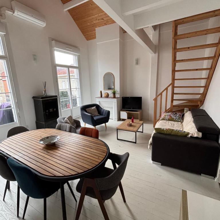 Appartement T2 mezzanine plein centre d'Arcachon - Appartamento con 2 Camere da Letto - 12