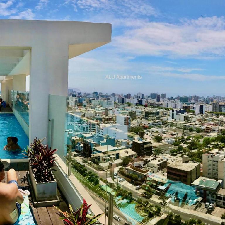 ALU Apartments - Limit Miraflores - Panoramic City View - Apartamento de 2 dormitorios - 59