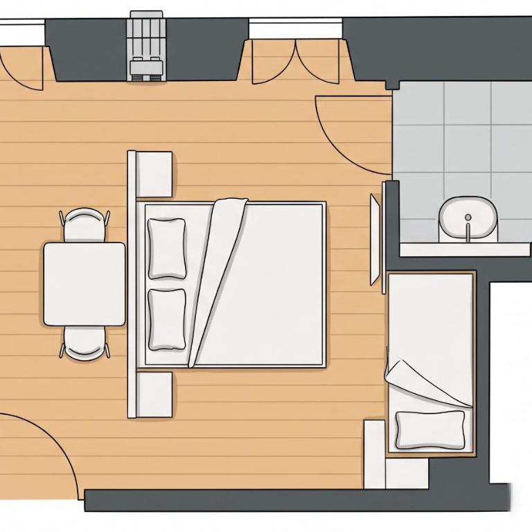 Aparthotel Krone 1895 - Monolocale - 11