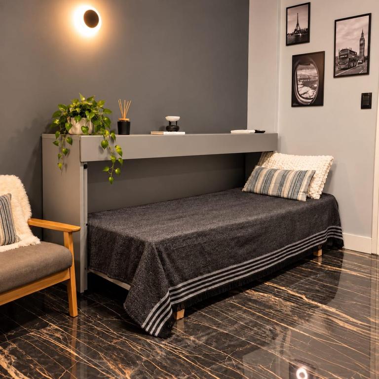 Studio Boutique Luminoso en el Centro & Mar MDQ - Apartamento de 1 dormitorio - 3