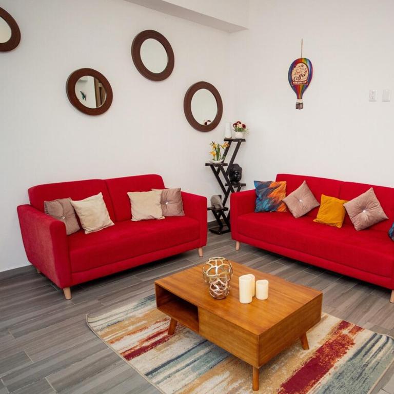 Comodo, espacioso, alberca, asador y amenidades - Apartamento de 2 dormitorios - 1