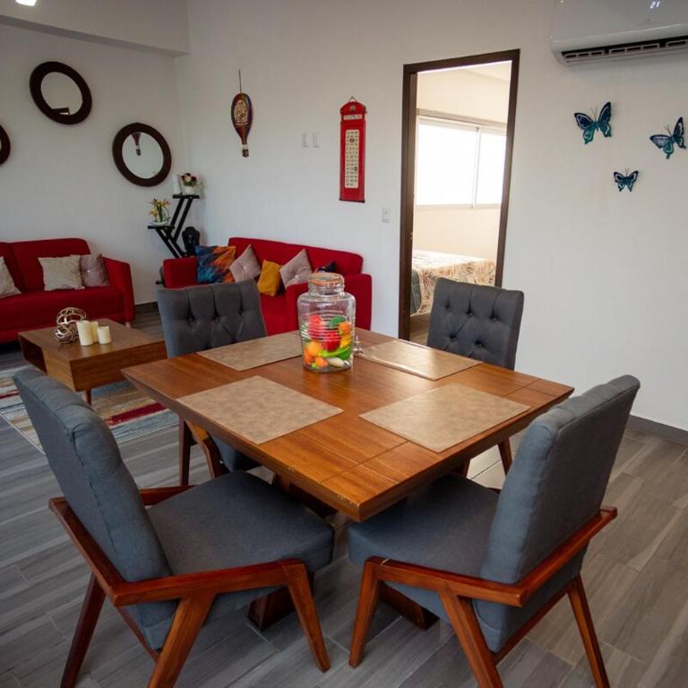 Comodo, espacioso, alberca, asador y amenidades - Apartamento de 2 dormitorios - 8