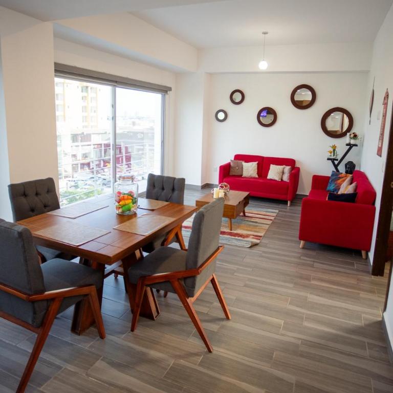 Comodo, espacioso, alberca, asador y amenidades - Apartamento de 2 dormitorios - 56