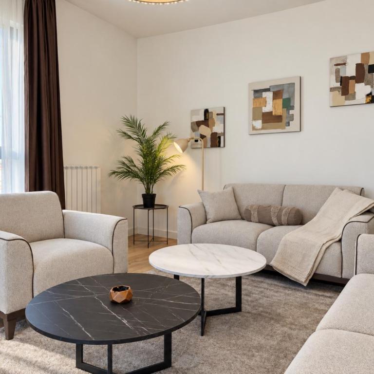 Echo Residence - Belgrade Waterfront - Apartment mit 3 Schlafzimmern und Blick auf das Wasser - 4