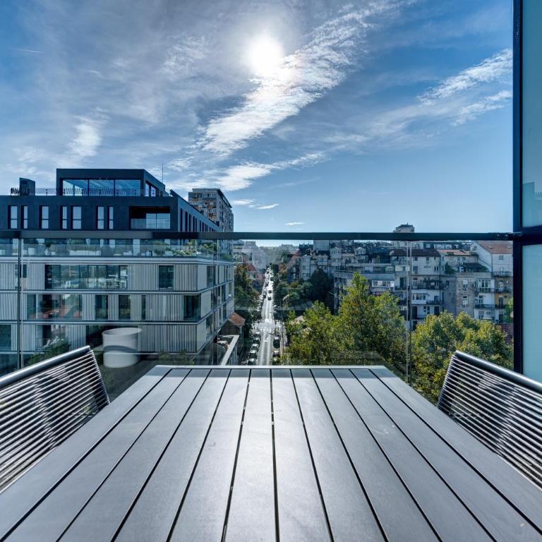 Dorćol Center Suites - Studio avec Terrasse - 12