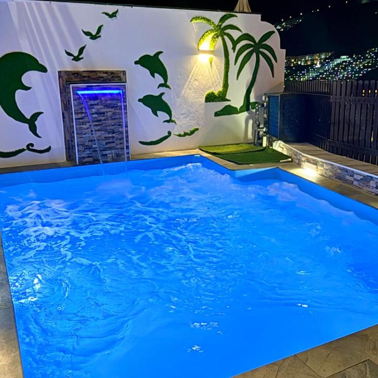 Villas Puerto Rico in front of the shopping center with private heated saltwater pool with jacuzzi function & arcade games - Villa Estándar - 8