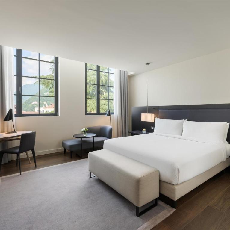 Hilton Lake Como - Camera King Deluxe con Vista Città - 2