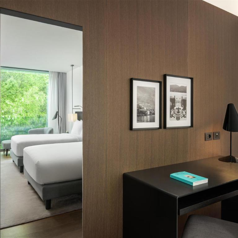 Hilton Lake Como - Camera Deluxe Doppia con Letti Singoli - 1