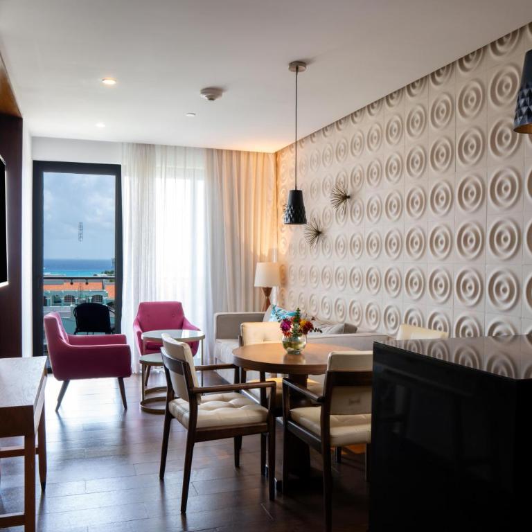 The Fives Downtown Hotel & Residences, Curio Collection by Hilton - Suite King 1 Chambre avec Vue Partielle sur l'Océan - 4