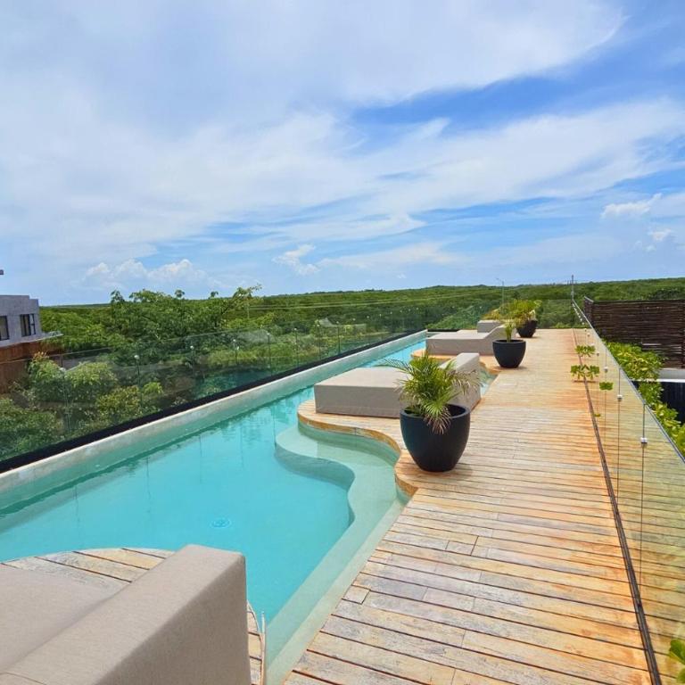 Luxury Jungle Studio with Balcony & Bikes - Habitación Doble - 19