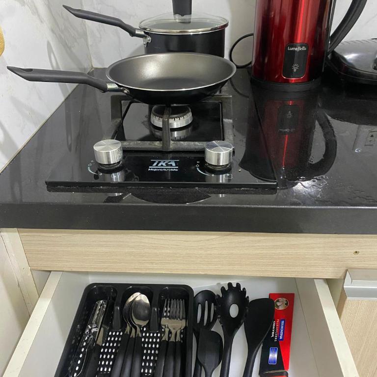 Full Equipado con 2 camas, Piscina y Terraza con Vista a la ciudad - Apartamento de 1 dormitorio - 27